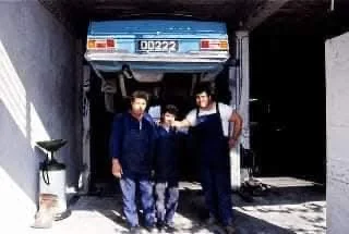 The first MILIKOUROS family garage in Gerolakkos, Cyprus in 1974